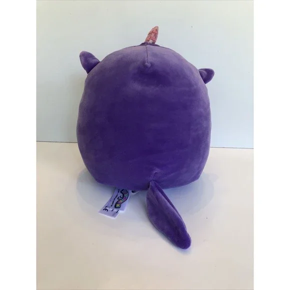 Kellytoy Squishmallow 8" Astrid Purple Unicorn Soft Plush Stuffed Animal Toy - Picture 3 of 8